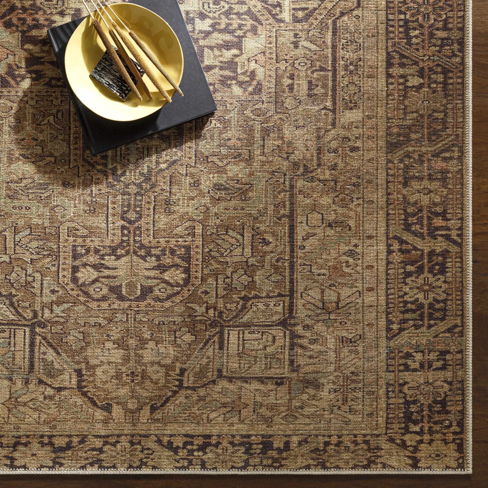 Buliran Washable Area Rug - Clearance by Boutique Rugs