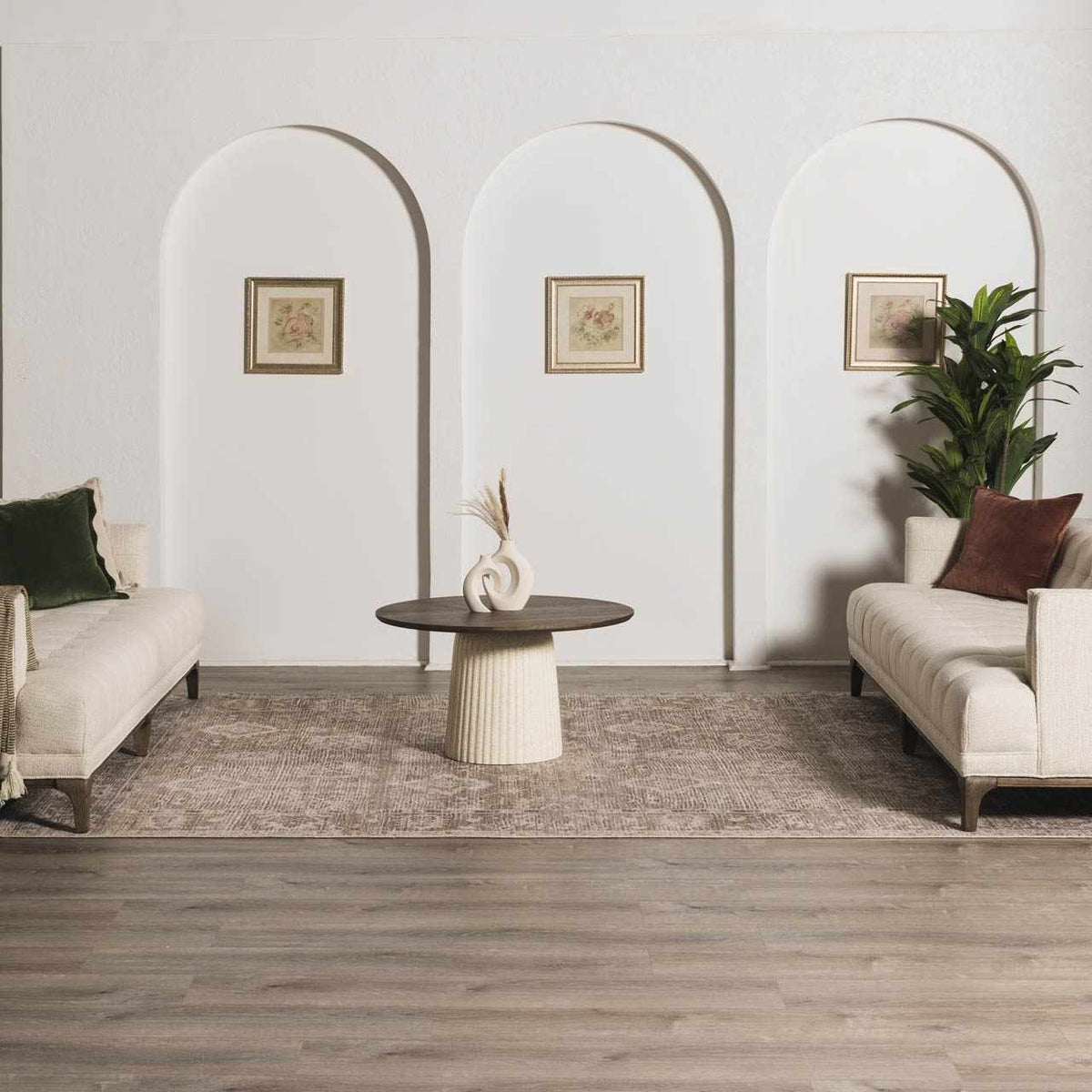 Collins Avenue Machine Woven Galey Alix x LIVABLISS GACA-2301 Area Rug, installed in a room