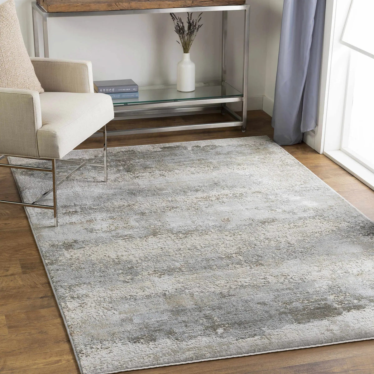 Bowdoinham Thick Luxe Boutique Rug, installed in a room