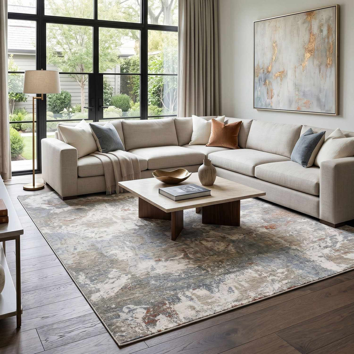Cindy Thick Luxe Boutique Rug, installed in a room 2