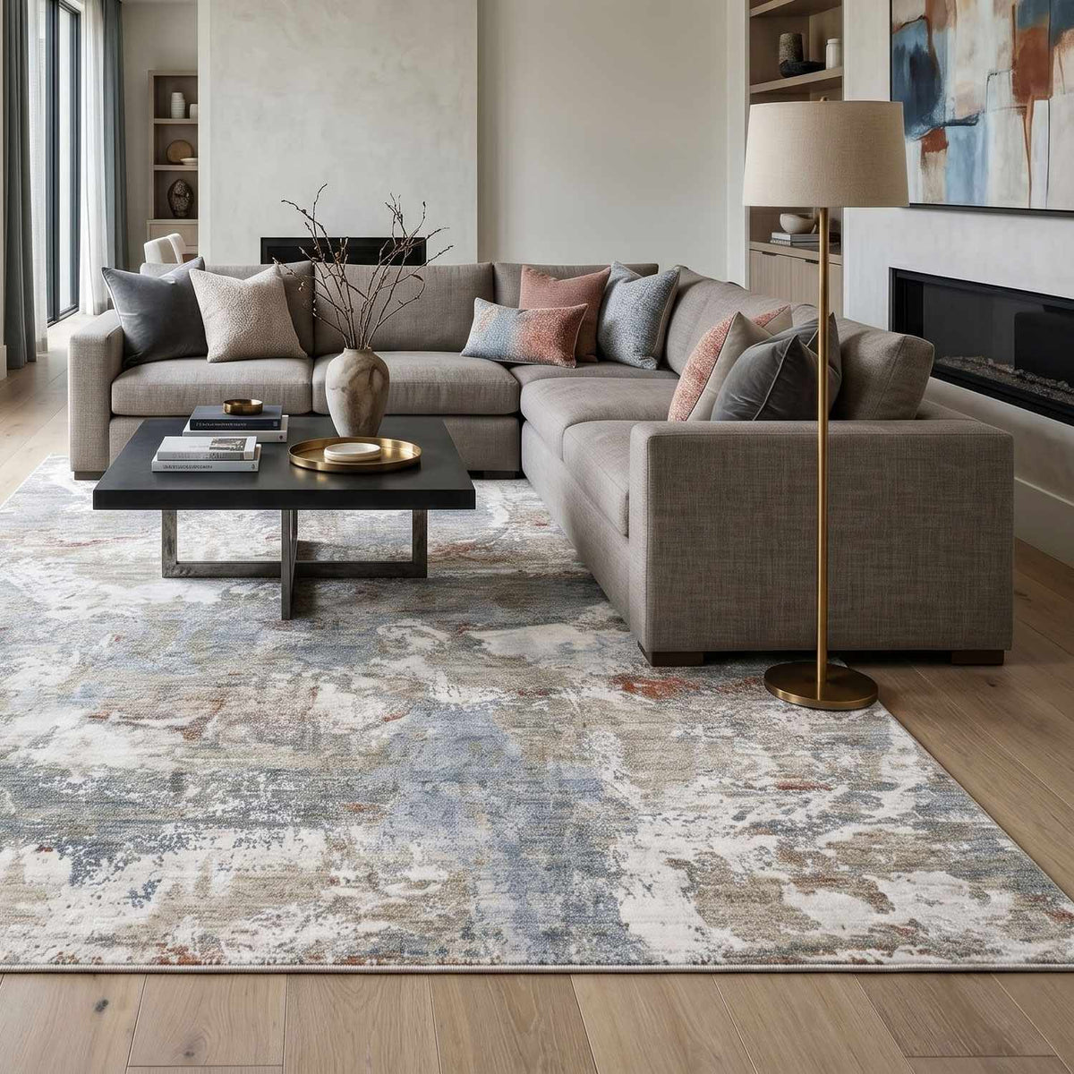 Cindy Thick Luxe Boutique Rug, installed in a room