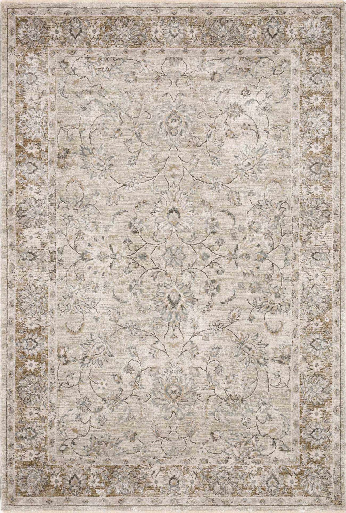 Kerem Cream Thick Luxe Damask Rug, photo 18 of 24