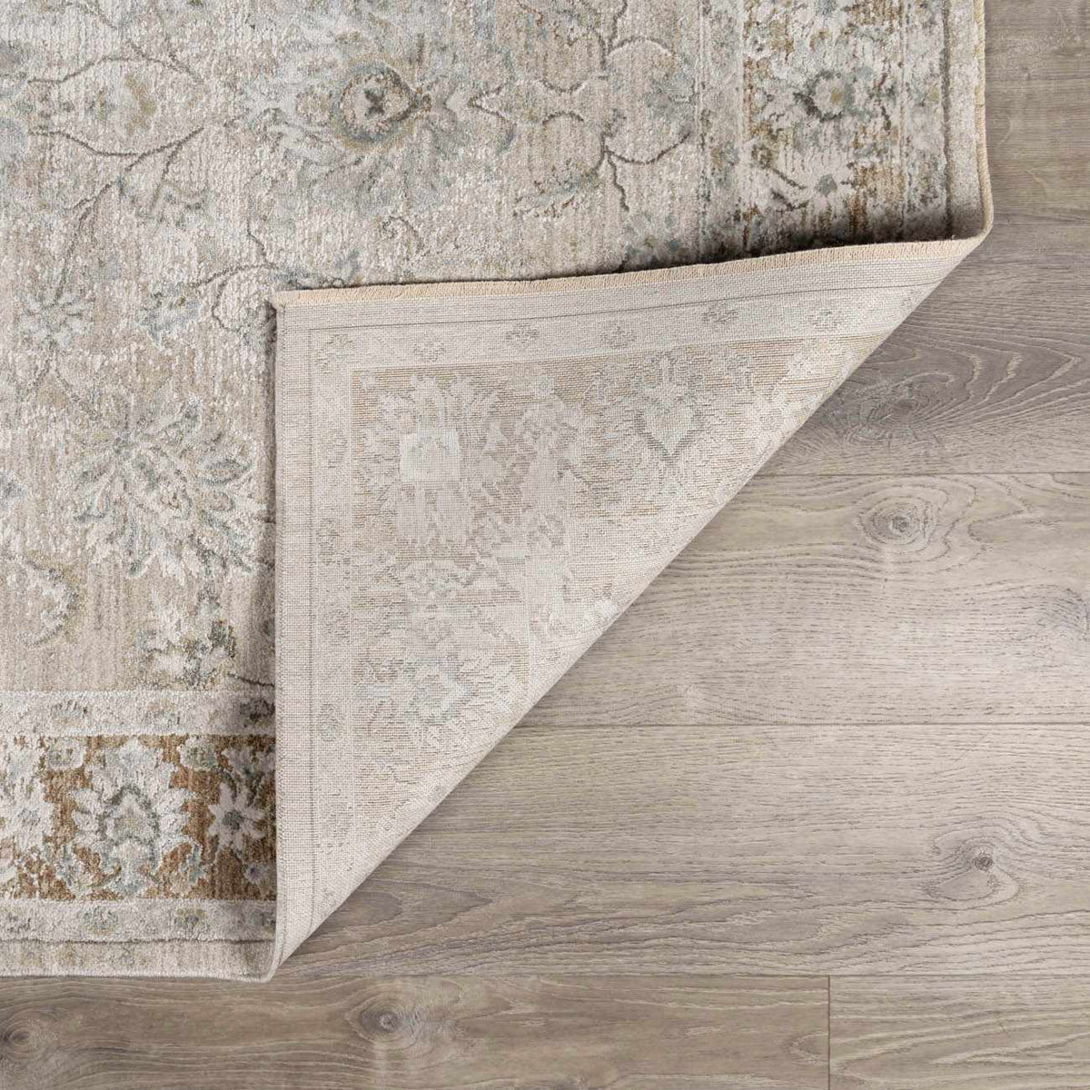 Kerem Cream Thick Luxe Damask Rug, photo 5 of 24