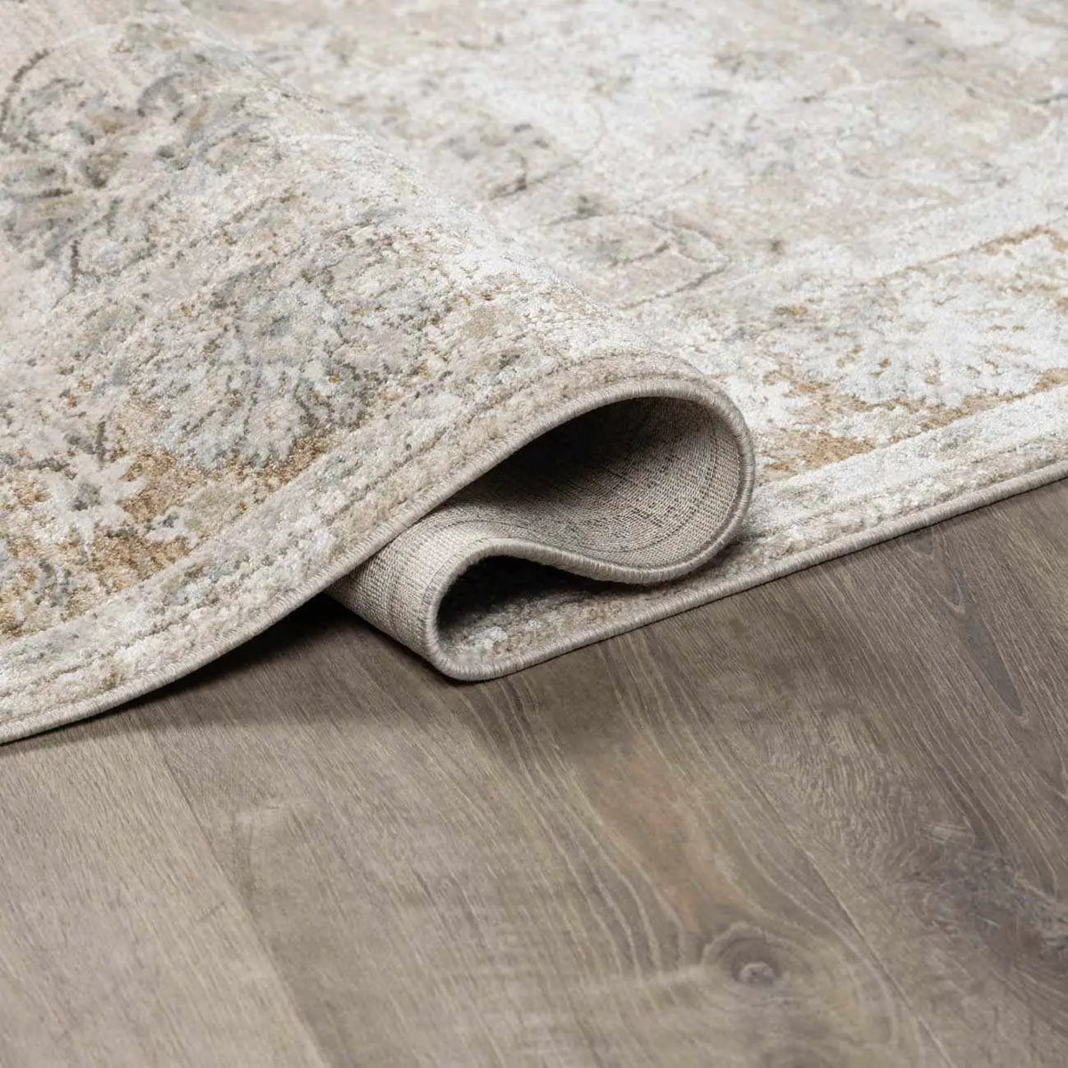 Kerem Cream Thick Luxe Damask Rug, photo 12 of 24