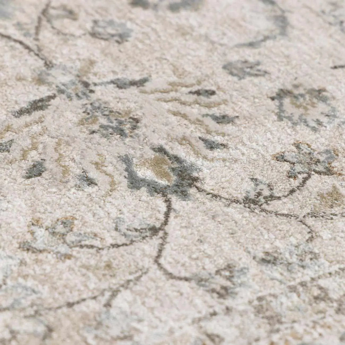 Kerem Cream Thick Luxe Damask Rug, photo 4 of 24