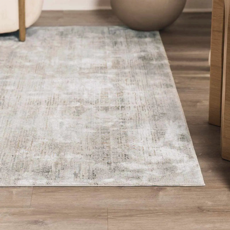 Neron Blue Gray Thick Luxe Abstract Rug by Boutique Rugs