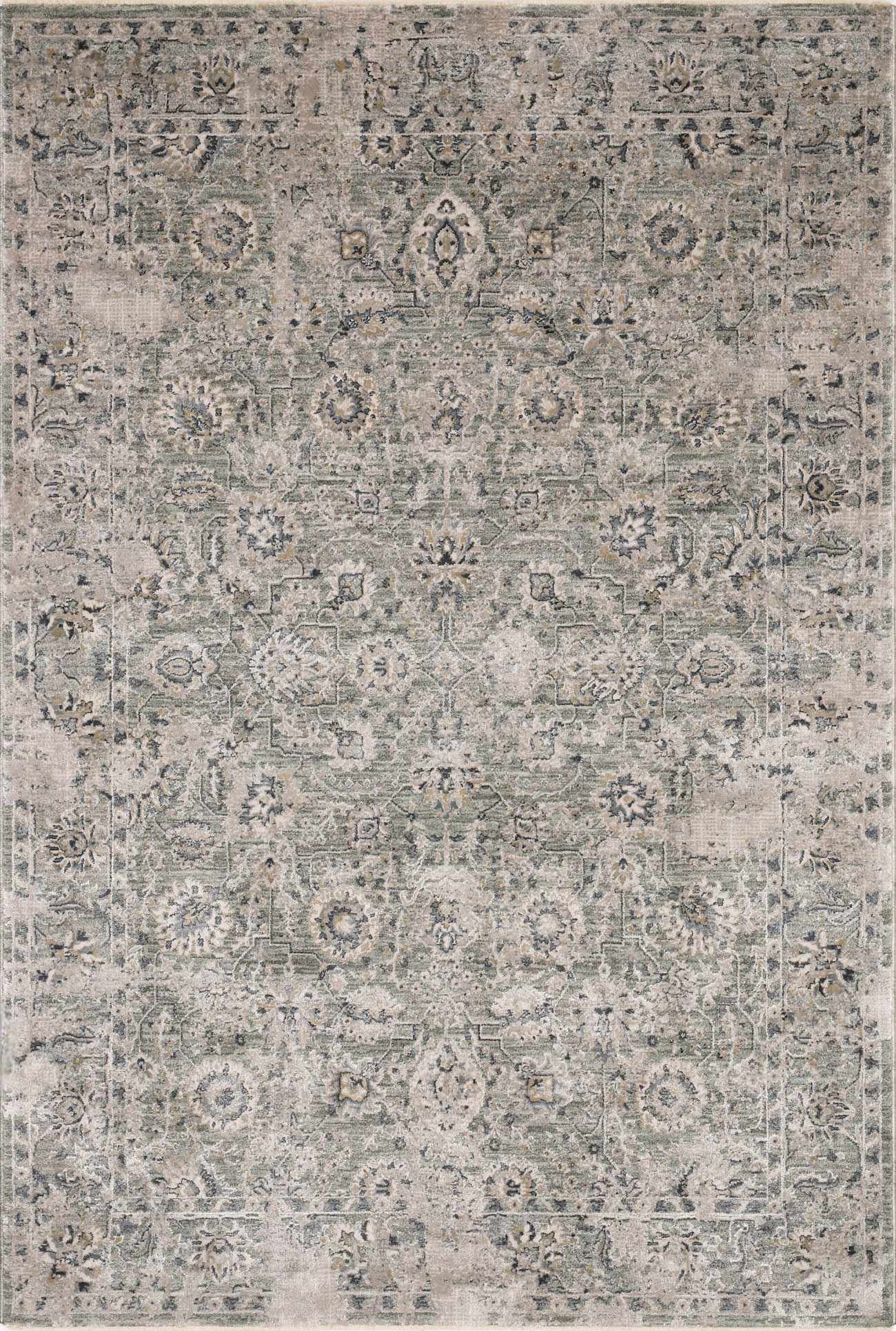 Melianna Gray Blue Thick Luxe Boutique Rug by Boutique Rugs