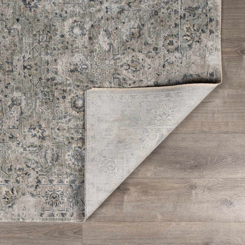 Melianna Gray Blue Thick Luxe Boutique Rug by Boutique Rugs