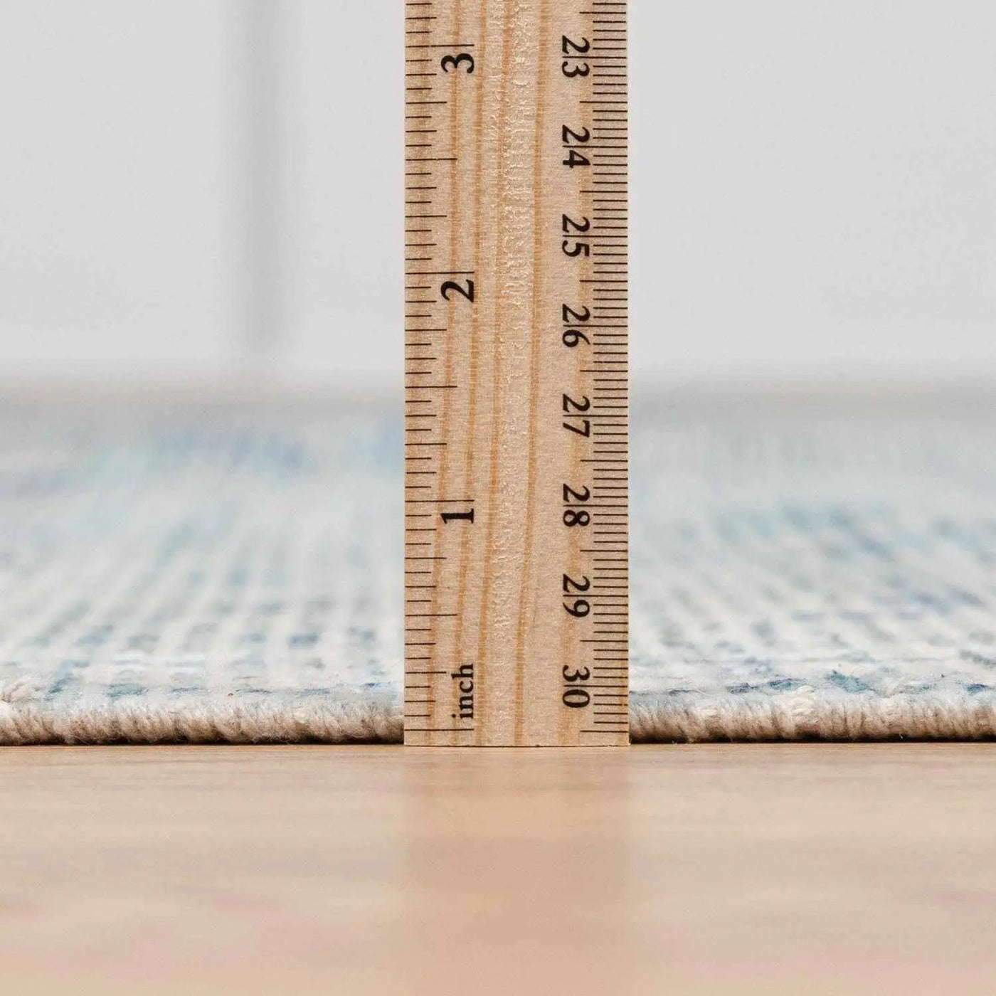 Byers Handmade Cotton-blend Aqua Rug by Boutique Rugs