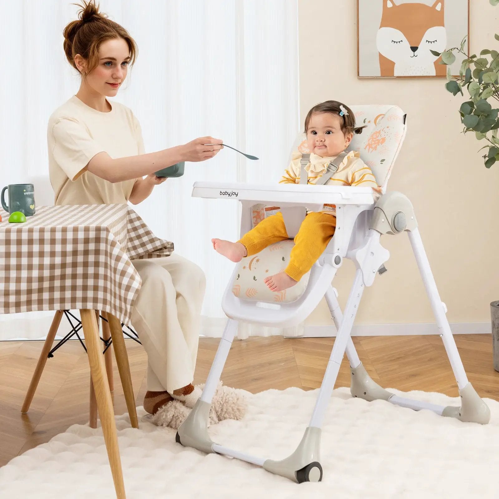 3-In-1 Convertible Baby High Chair by DirectDeals