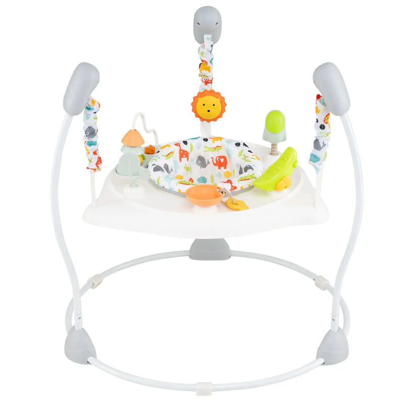 Baby Jump and Play Activity Center with Rotatable Seat and Interactive Toys by DirectDeals