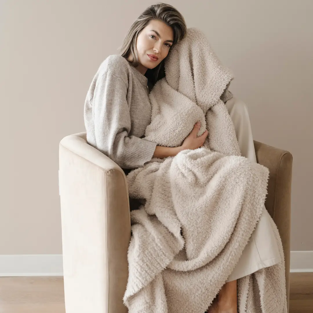 Bamboni XL Bamboo Rayon Throw Blanket by HouseOfZazla