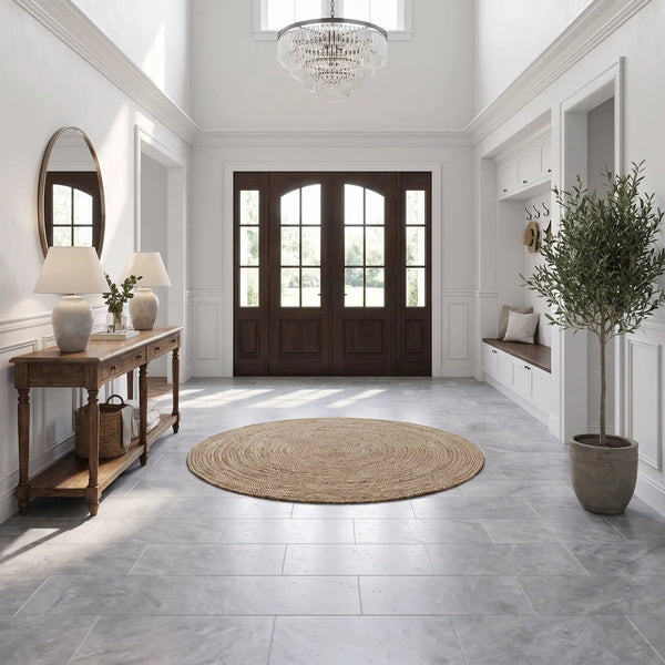 Bardiglio Light Honed Marble Tiles 12x24, photo 2 of 5