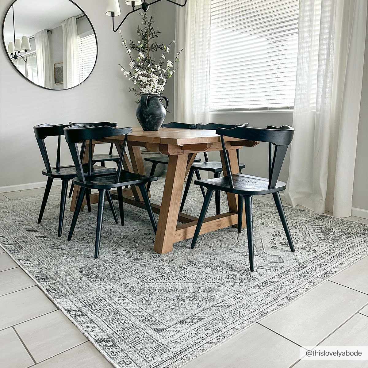 Barny Sage Flat Pile Washable Rug by Boutique Rugs