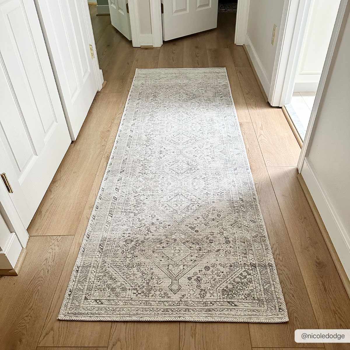 Barny Sage Flat Pile Washable Rug, photo 4 of 23