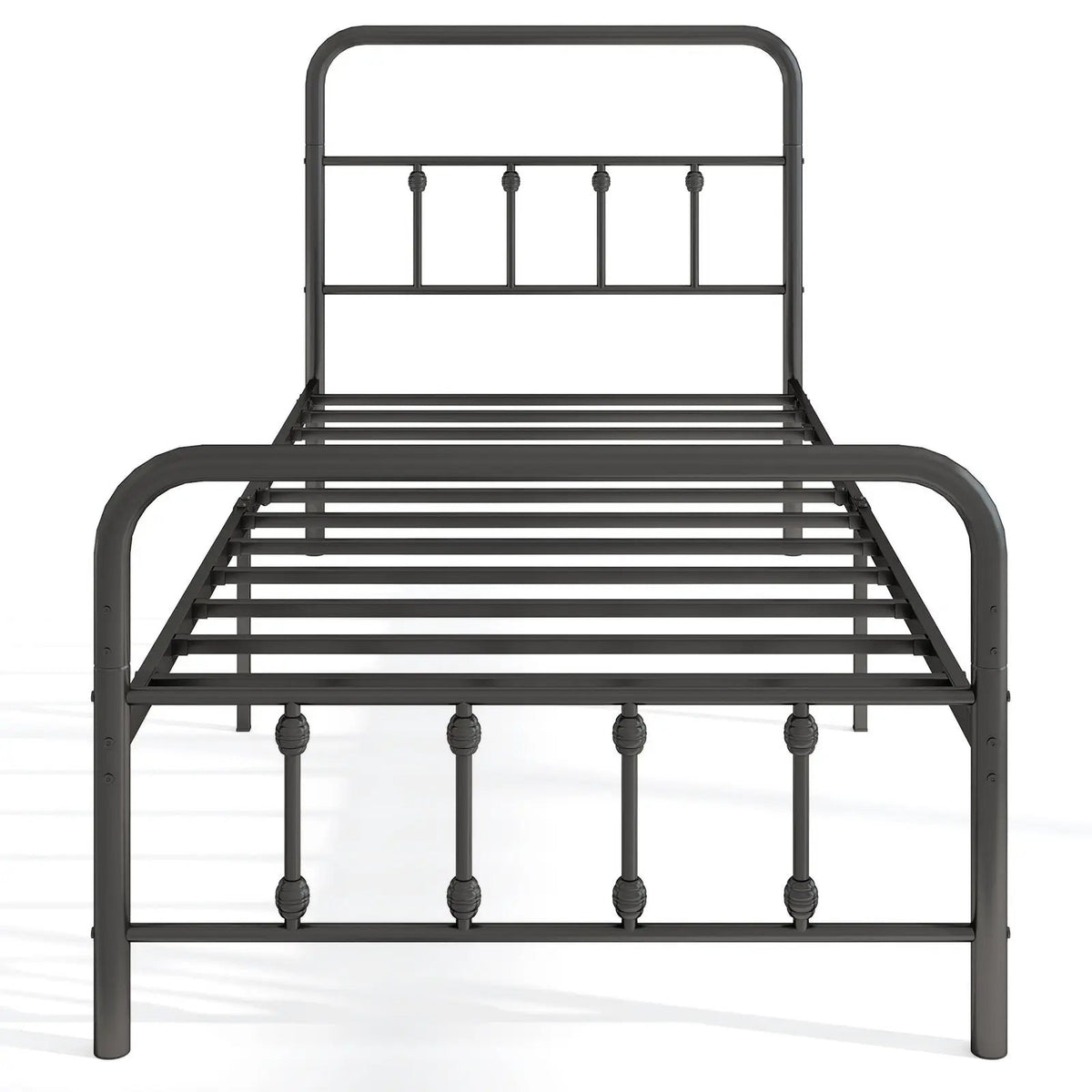 Bed Frame with Headboard and Under Bed Storage Black, photo 11 of 11