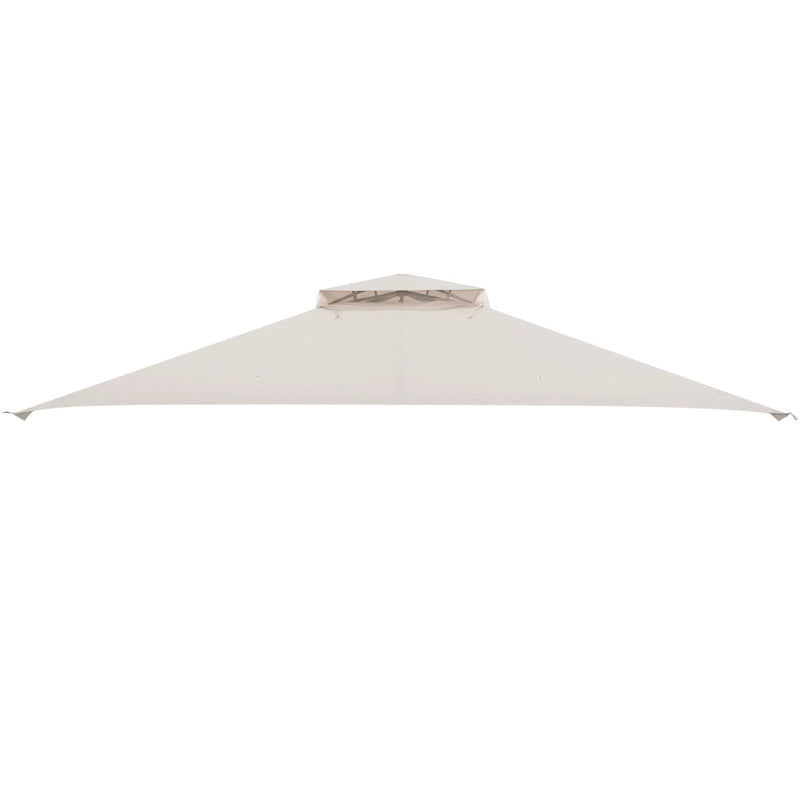 10 x 12 Feet Gazebo Replacement Top with Air Vent and Drainage Holes by DirectDeals