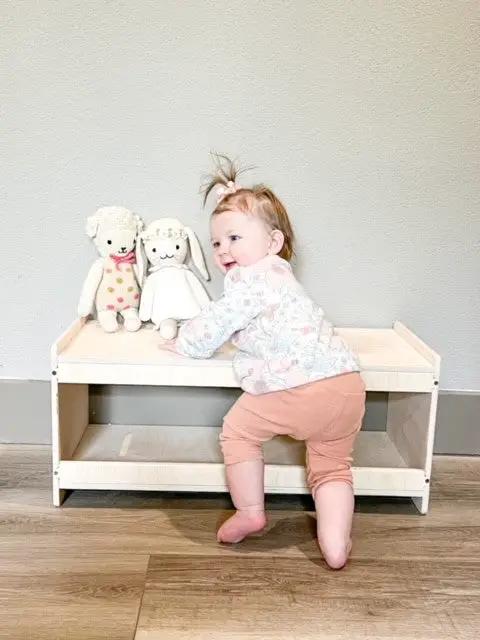 Benny- Toddler Shoe Bench by Bush Acres