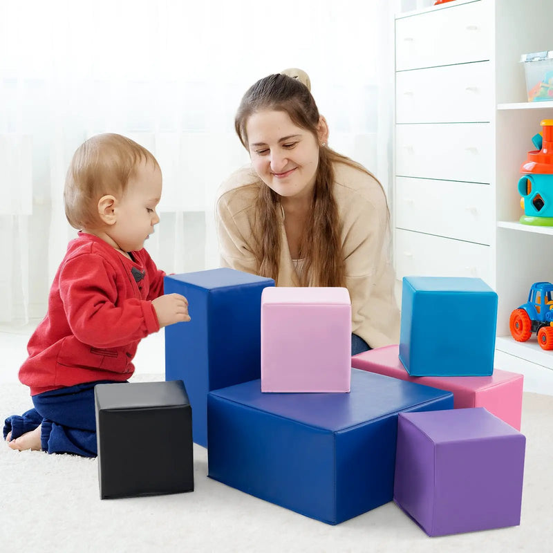 7-Piece Big Foam Building Blocks for Toddlers and Kids by DirectDeals