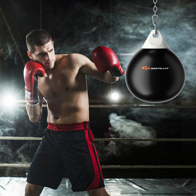 18 Inch 110 Pound Heavy Punching Water Aqua Bag with Adjustable Metal Chain by DirectDeals