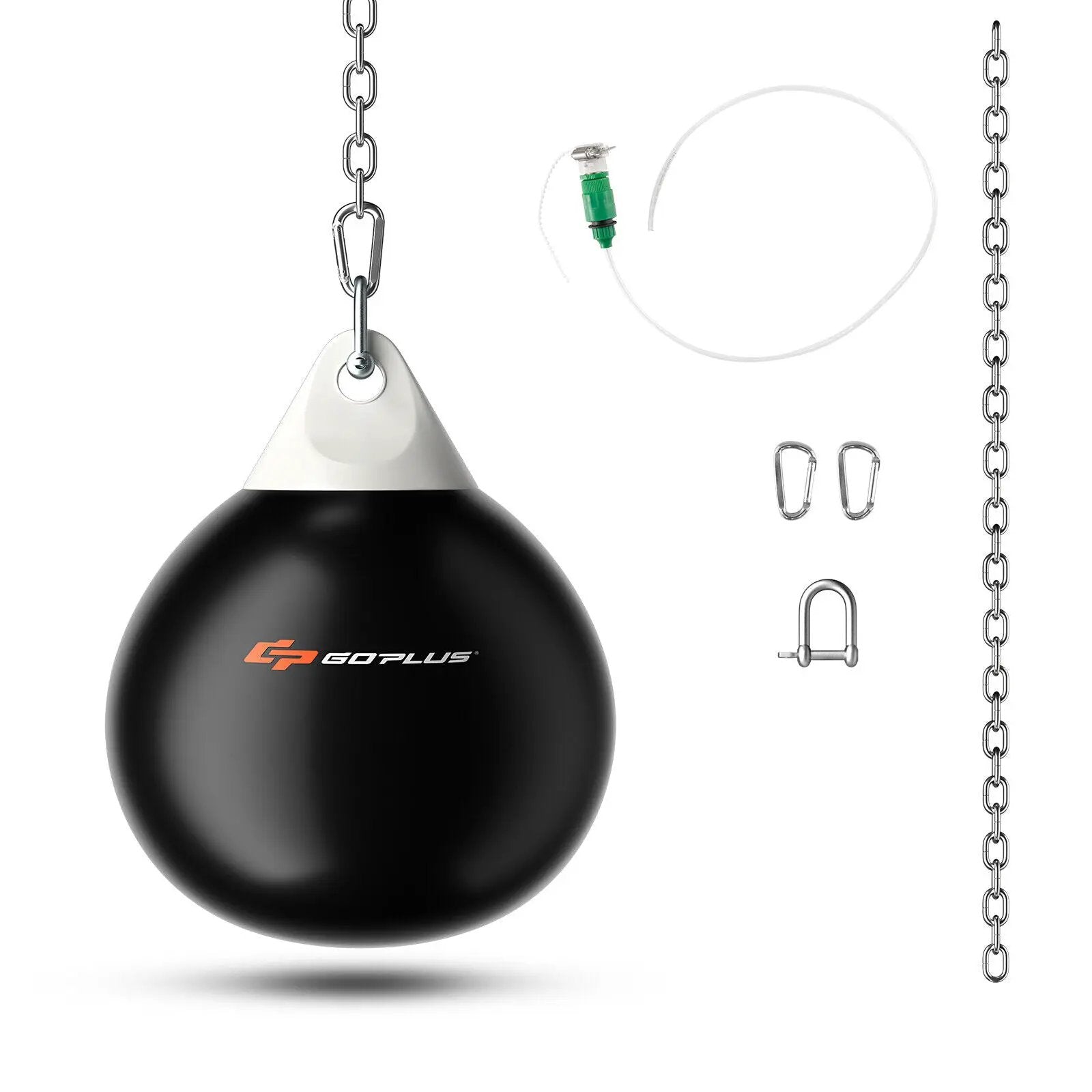 18 Inch 110 Pound Heavy Punching Water Aqua Bag with Adjustable Metal Chain by DirectDeals
