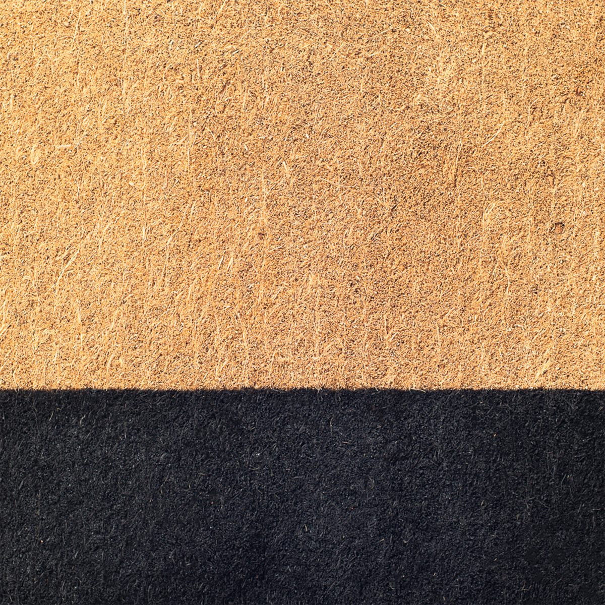Black Belt Natural & Black Coir Doormat, photo 18 of 26