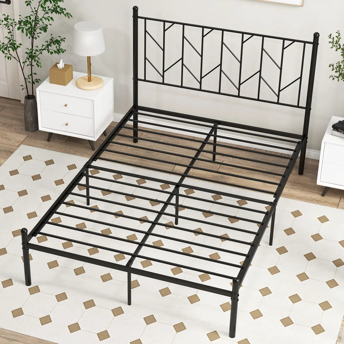 Mini Green House Metal Frame with Waterproof Bottom Mat and Wind Ropes, photo 9 of 16