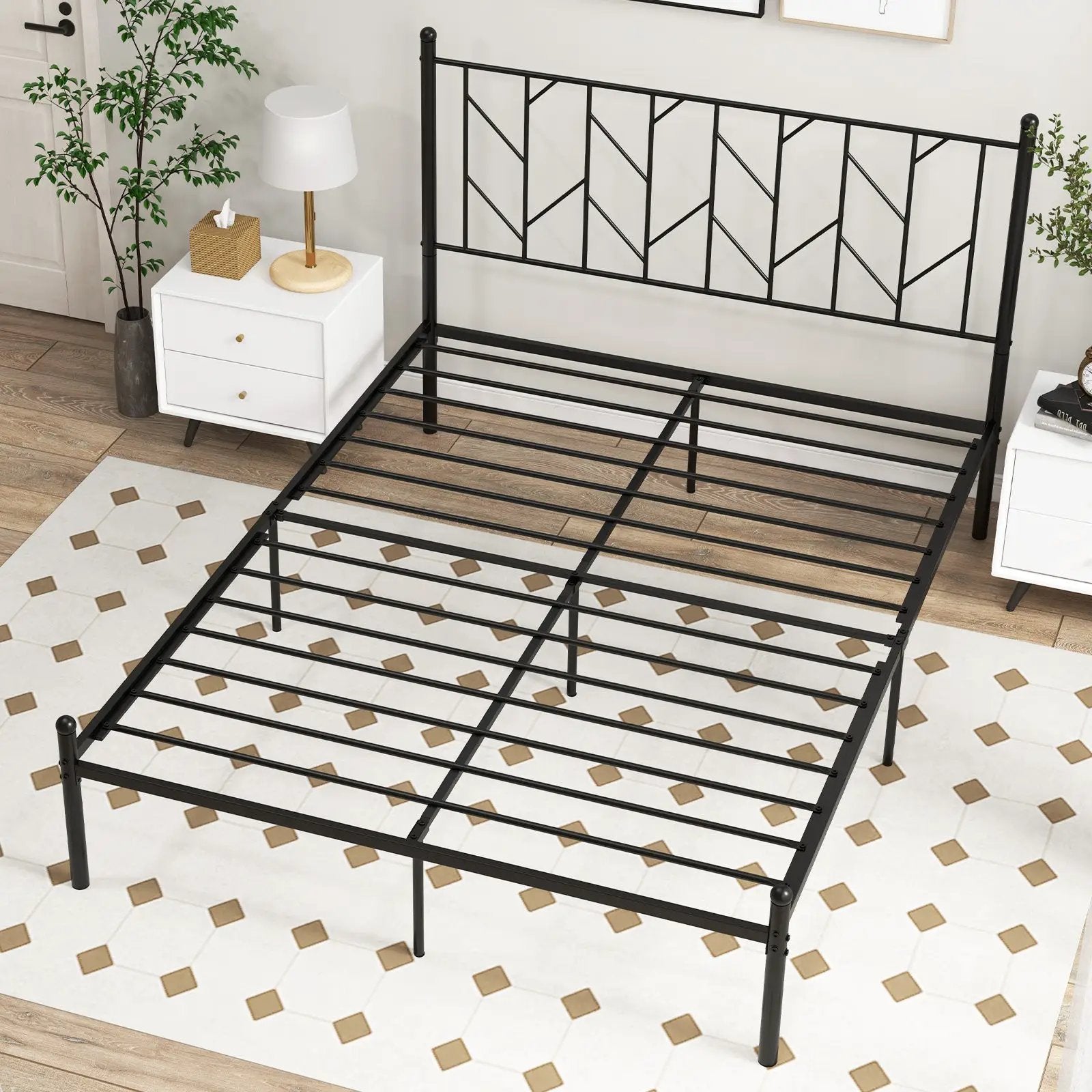 Mini Green House Metal Frame with Waterproof Bottom Mat and Wind Ropes by DirectDeals