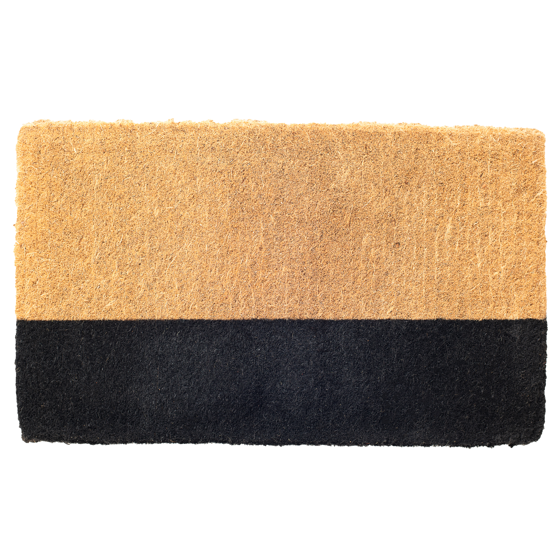 Black Belt Coir Doormat by Fab Habitat