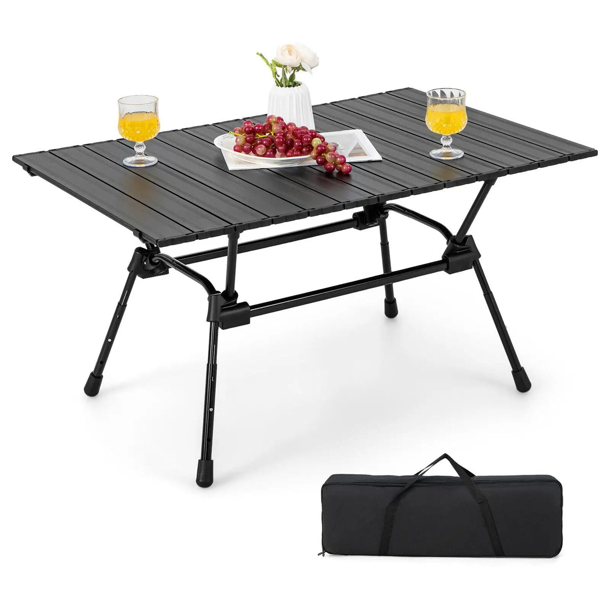 Folding Heavy-Duty Aluminum Camping Table with Carrying Bag, photo 7 of 7