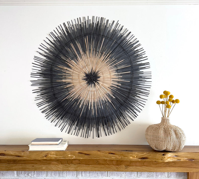 Sun Circle Black - 36"