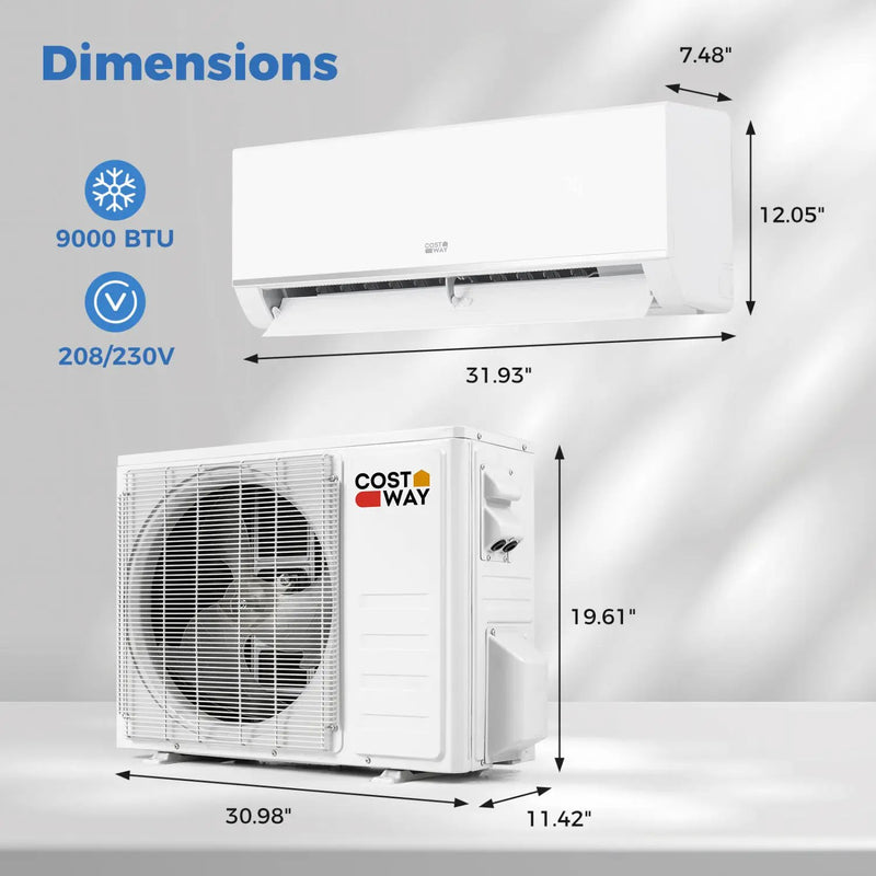 Blast Pro Series 9000 BTU 21 SEER2 208 by DirectDeals