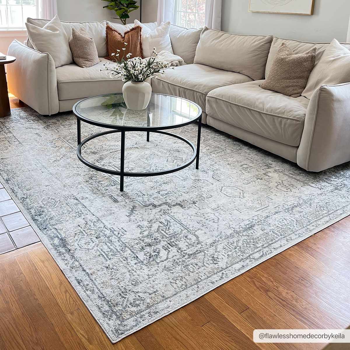 Hera Olive Boutique Washable Rug by Boutique Rugs