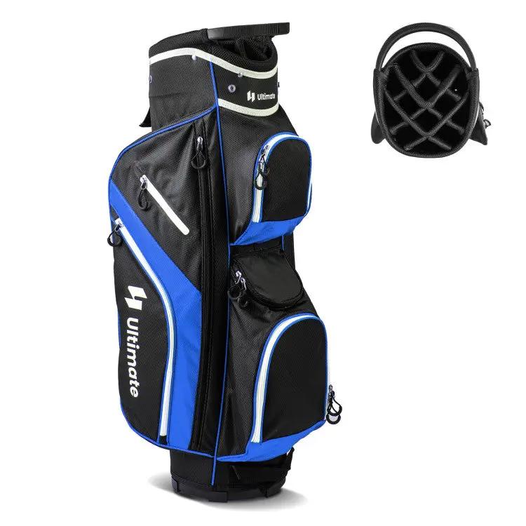 Golf Cart Bag with 14 Way Top Dividers by DirectDeals