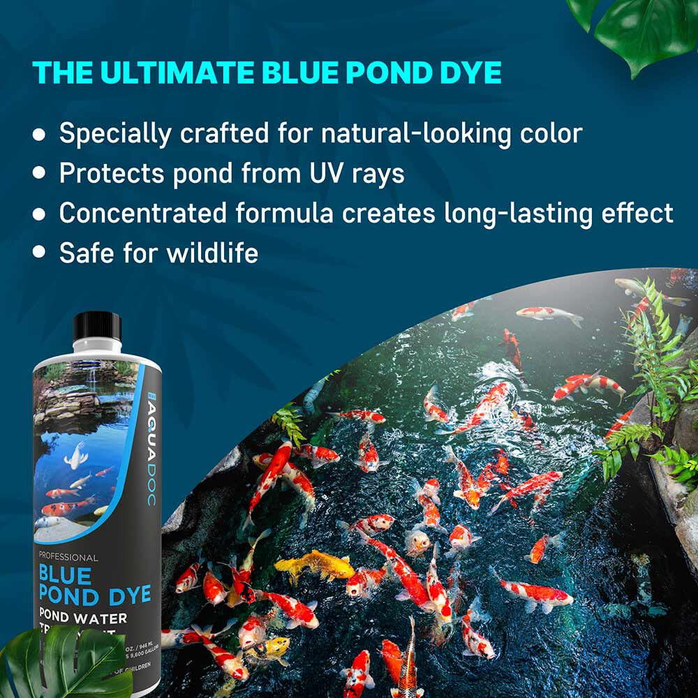Blue Pond Dye by AquaDoc