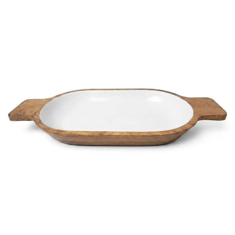 House of Avana Small Boat Mango Wood Serving Tray by House Of Avana