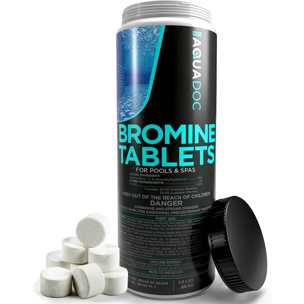 Bromine Tablets for Hot Tub by AquaDoc