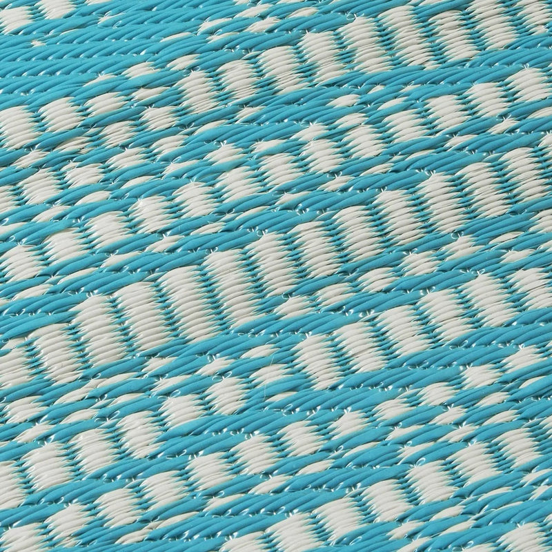 Brooklyn - Teal Outdoor Rug for Patio FINAL SALE by Fab Habitat