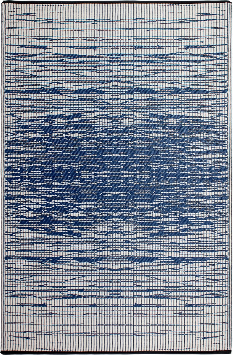 Brooklyn - Blue Outdoor Rug for Patio by Fab Habitat