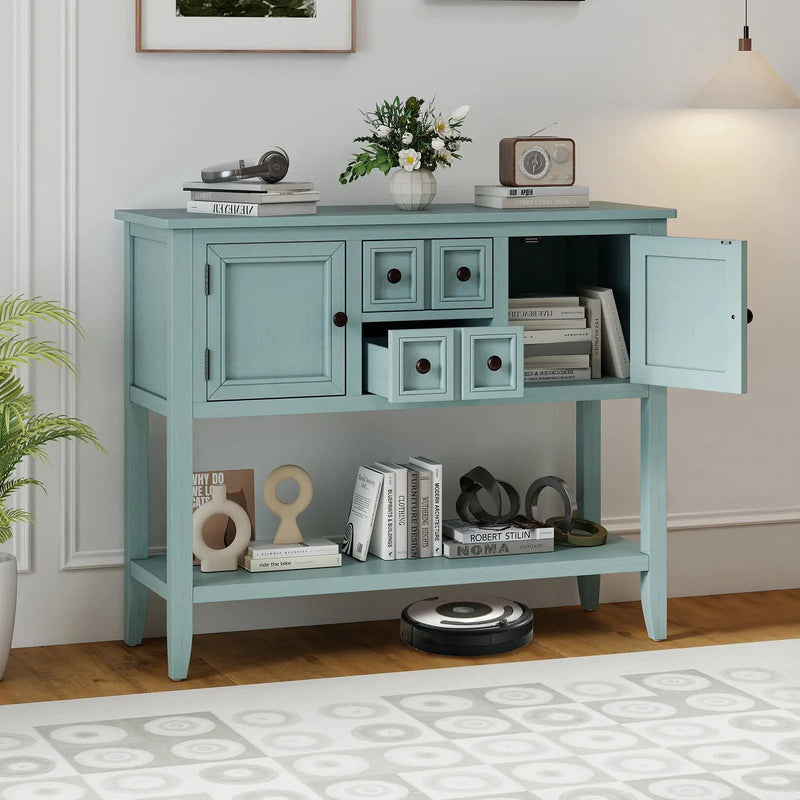 Buffet Sideboard Cabinet with 2 Doors and 2 Drawers by DirectDeals