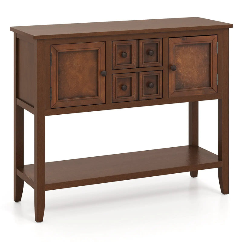 Buffet Sideboard Cabinet with 2 Doors and 2 Drawers by DirectDeals