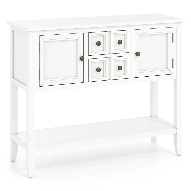Buffet Sideboard Cabinet with 2 Doors and 2 Drawers by DirectDeals