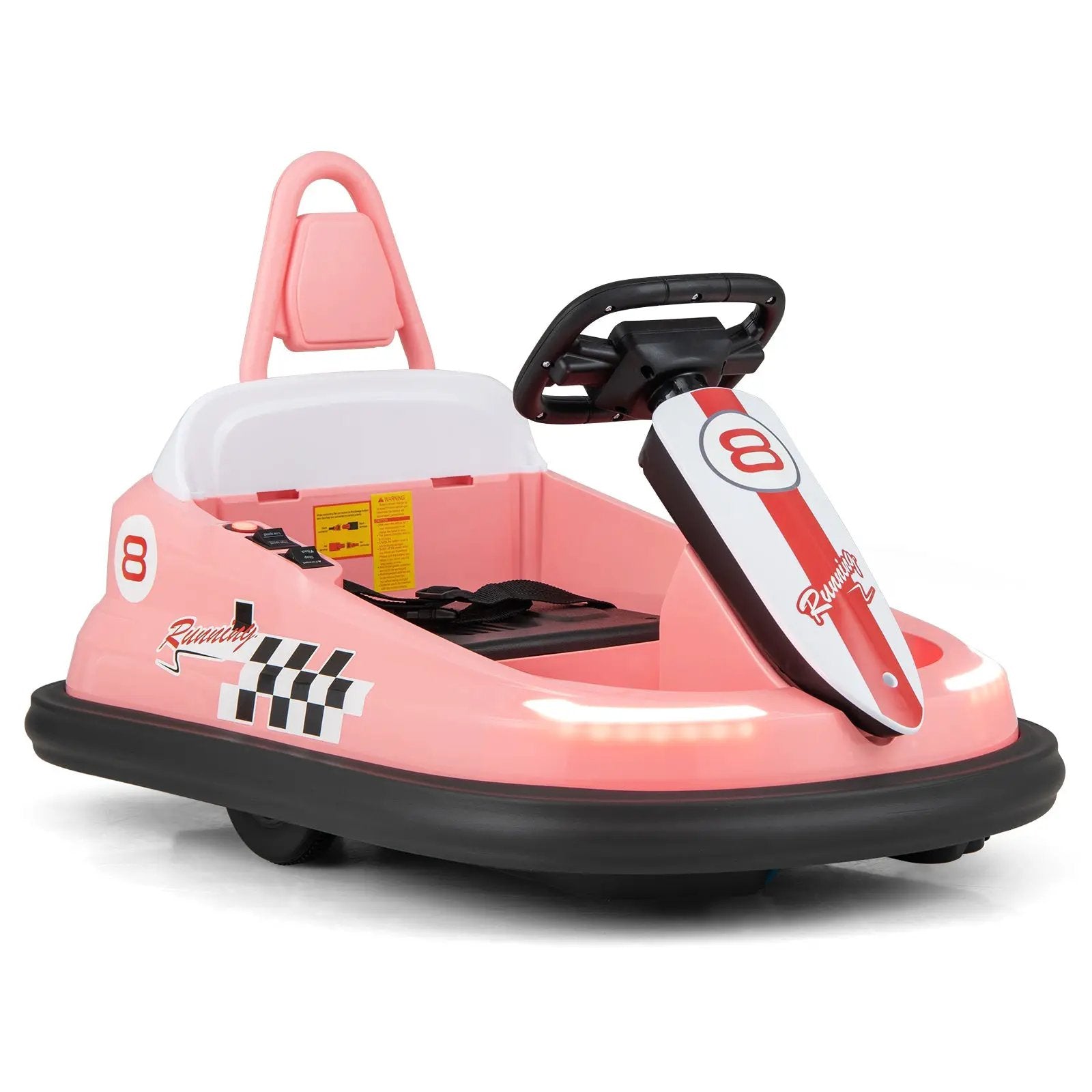 6V kids Ride-on Bumper Car with 360° Spinning and Dual Motors by DirectDeals