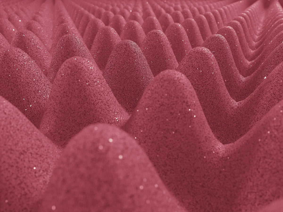 Egg Crate Acoustic Foam Panels | 12 Colors | Sound Absorbing Foam, packed in its shipping crate 15