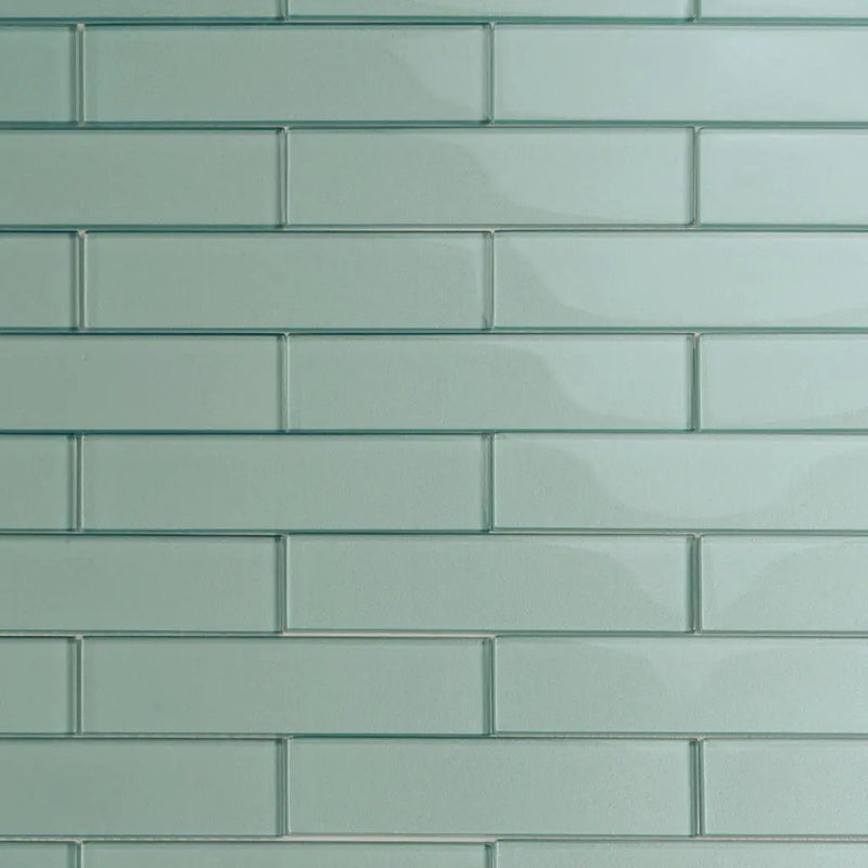 Ocean Blue 12x12 Glossy Glass Mosaic Tile (5 pack, 4.83 sq ft/case) by Apollo Tile