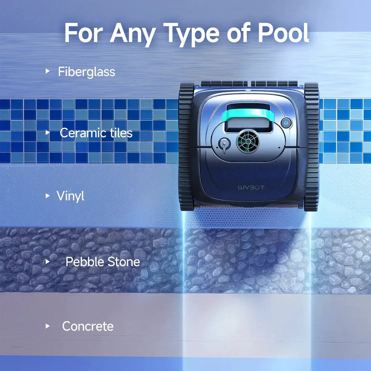 WYBOT Full Pool Solution Bundle-C1 & F1 by WYBOT