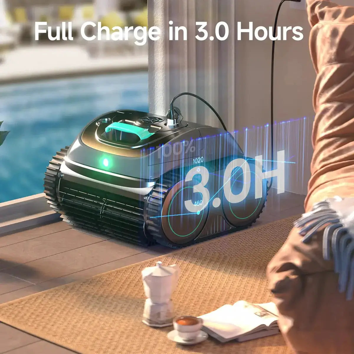 WYBOT Full Pool Solution Bundle-C1 & F1 by WYBOT