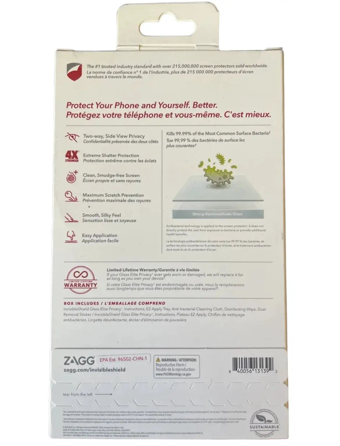 ZAGG InvisibleShield Glass Elite – Maximum Impact & Scratch Protection by Selzalot