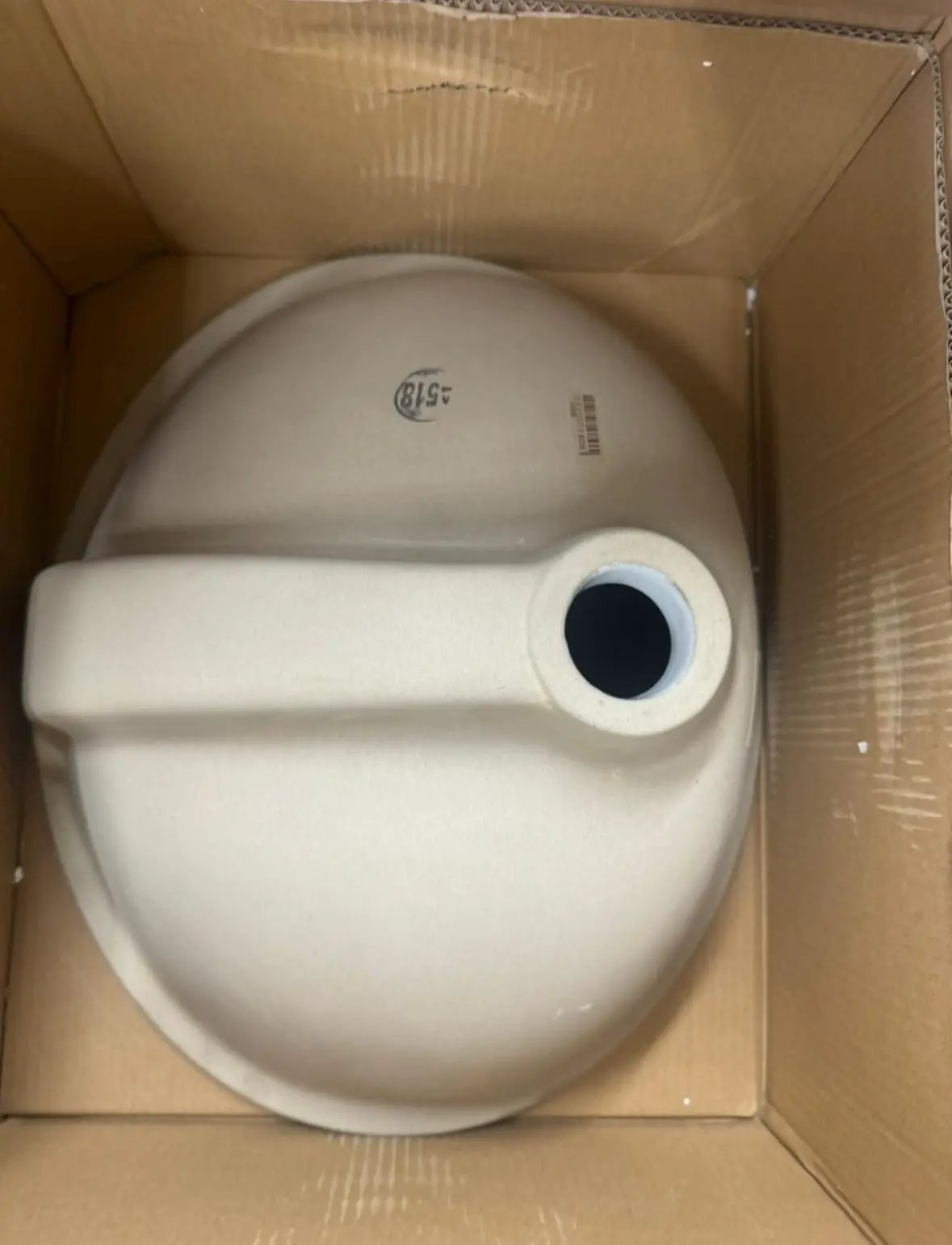 Pottery barn Dcolora Undermount Bathroom Sink Oval - Dcolora 16"x13" White Porcelain Ceramic Oval Vessel Sink Under Counter Lavatory Vanity Bath Sink Bowl Basin Wi by Selzalot