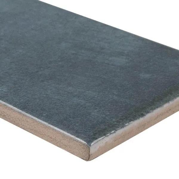 Open Box MSI Lakeview Denim 3 in. x 12 in. Glossy Ceramic Subway Wall Tile (5.5 sq. ft./Case) by Selzalot